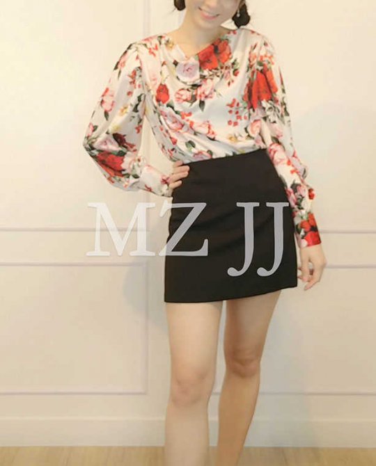 BL10957WH Blouse