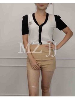 CD10077WH Cardigan