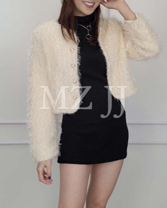 CD10317WH Cardigan