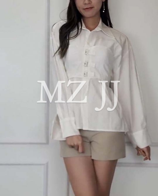 BL11383WH Blouse