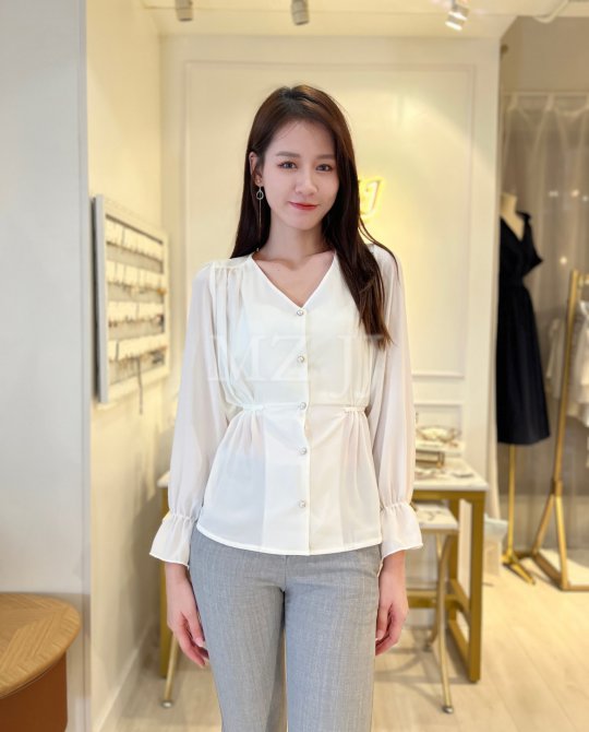 BL14593WH Blouse