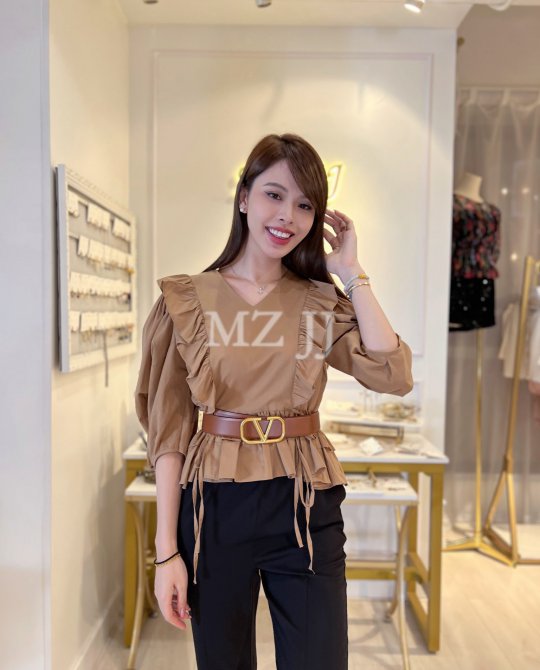 BL14594BR Blouse