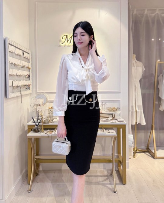 BL14615WH Blouse