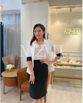 BZ10519WH Blazer