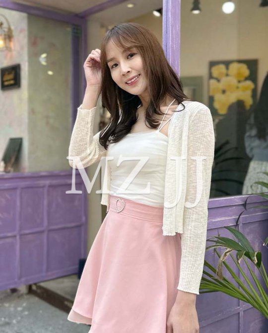 CD10139WH Cardigan