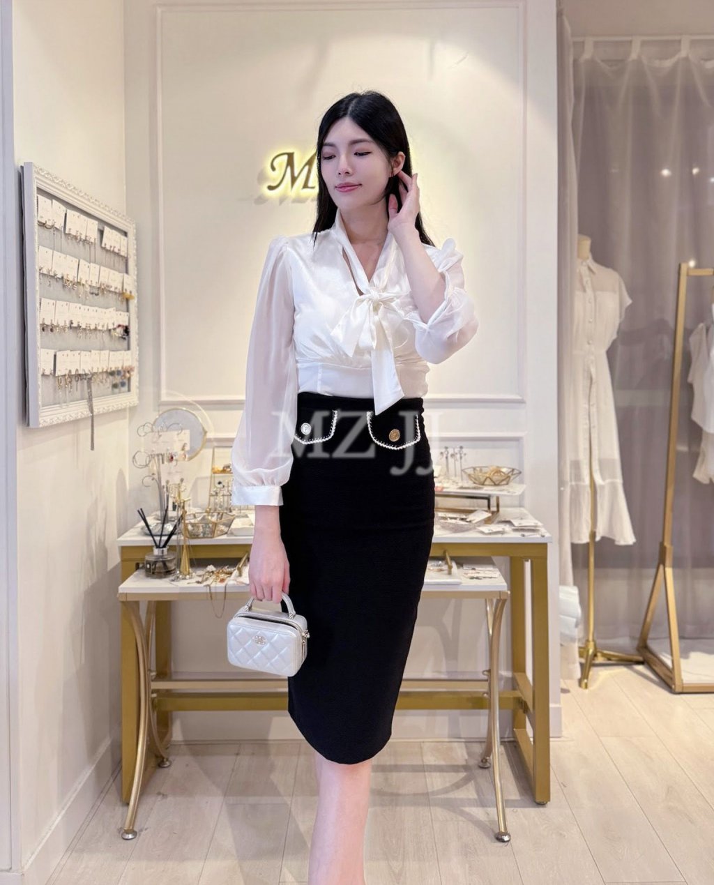BL14615WH Blouse