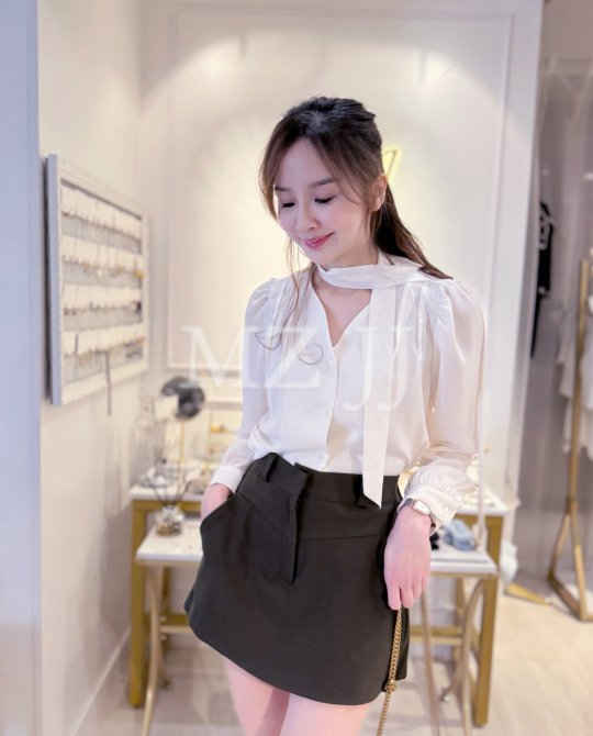 BL14619WH Blouse