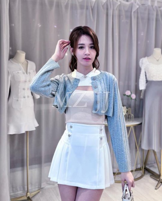 CD10165LGY Cardigan
