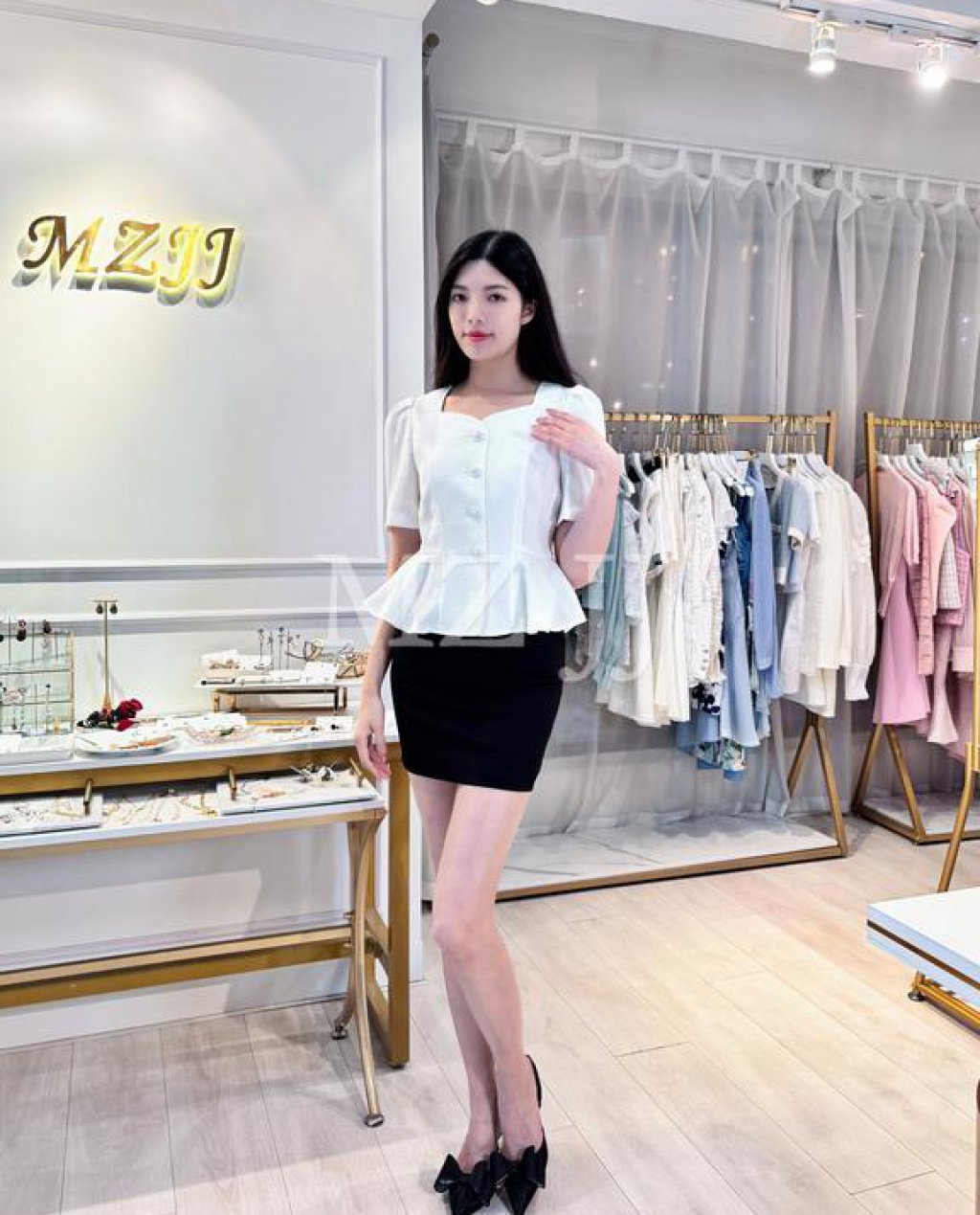 BL14684WH Blouse