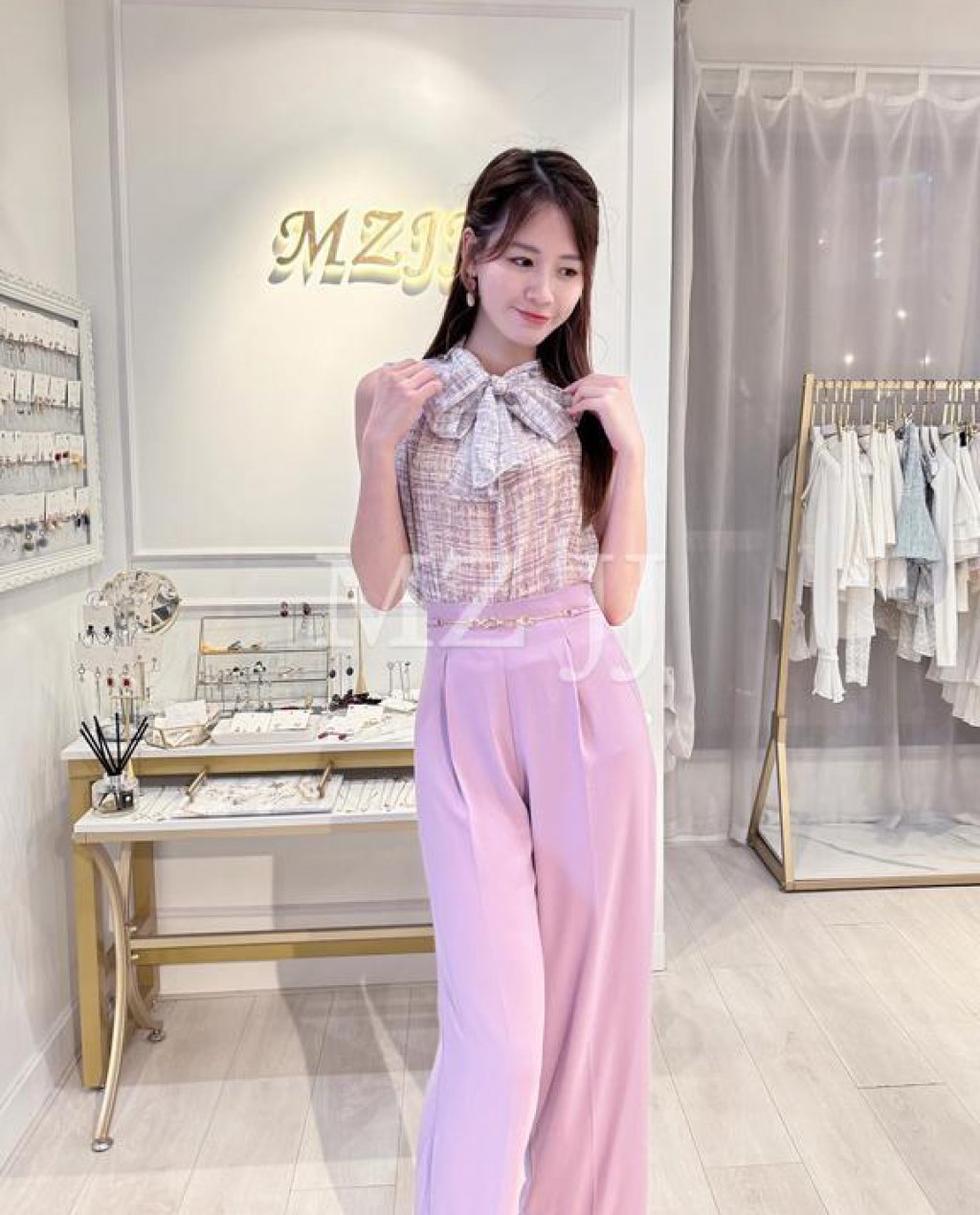BL14701PU Blouse