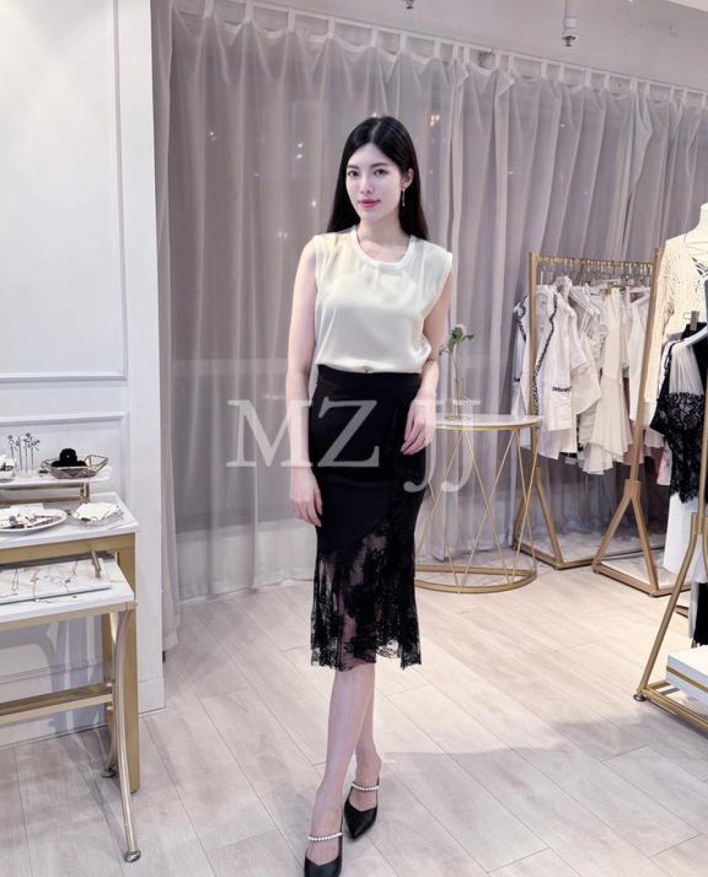 BL14757WH Blouse