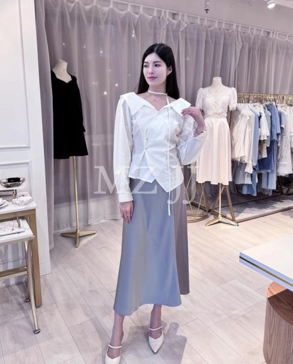 BL14764WH Blouse