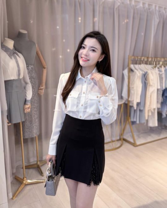 BL14774WH Blouse