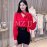 BL14784RD Blouse