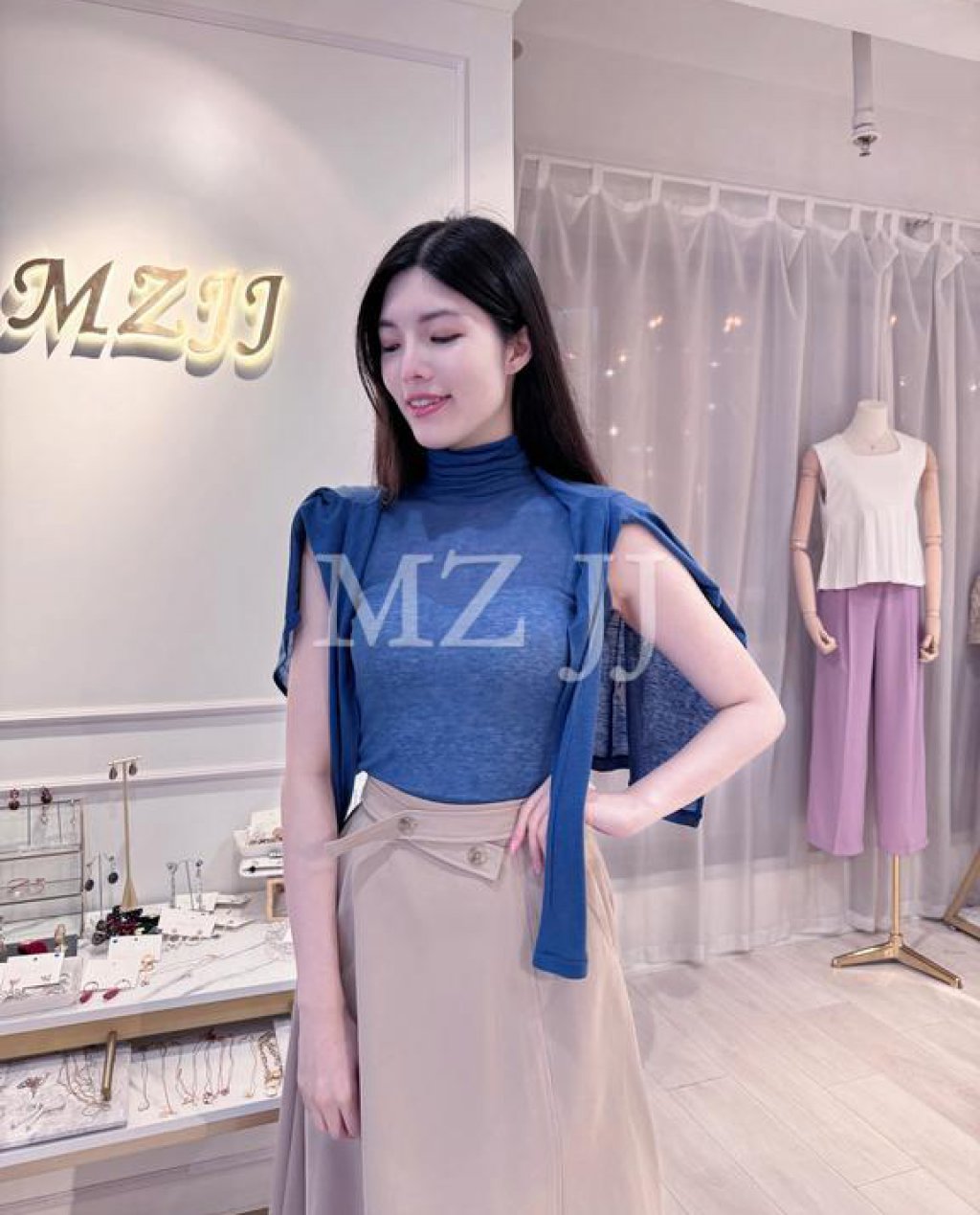 CD10163BU Cardigan