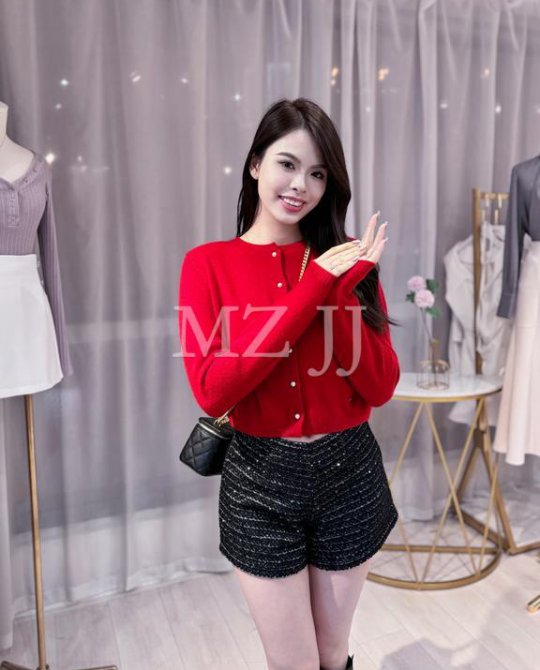 CD10169RD Cardigan