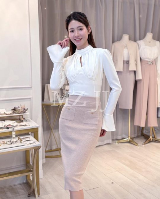 BL14816WH Blouse