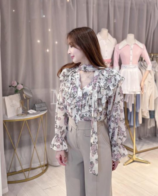 BL14861WH Blouse