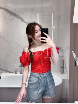 BL14892RD Blouse
