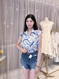 BL14915WH Blouse