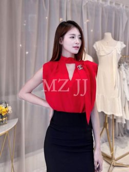 BL14920RD Blouse