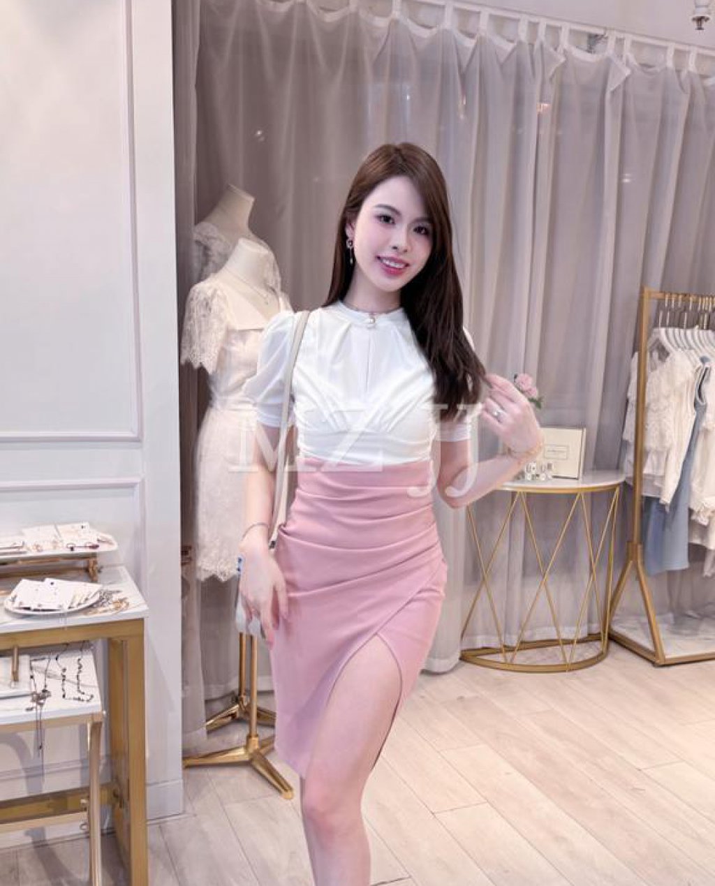 BL14840WH Blouse