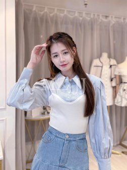 BL14873BU Blouse