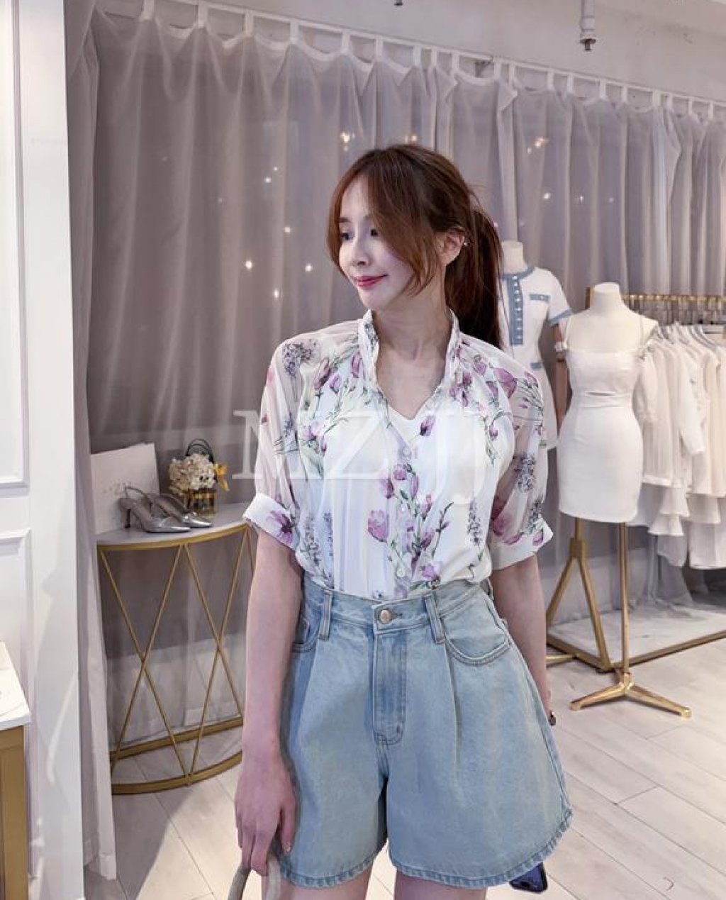 BL14890WH Blouse