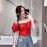 BL14892RD Blouse