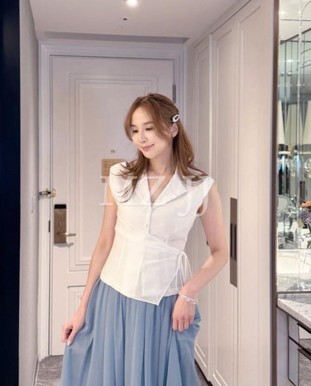 BL14938WH Blouse