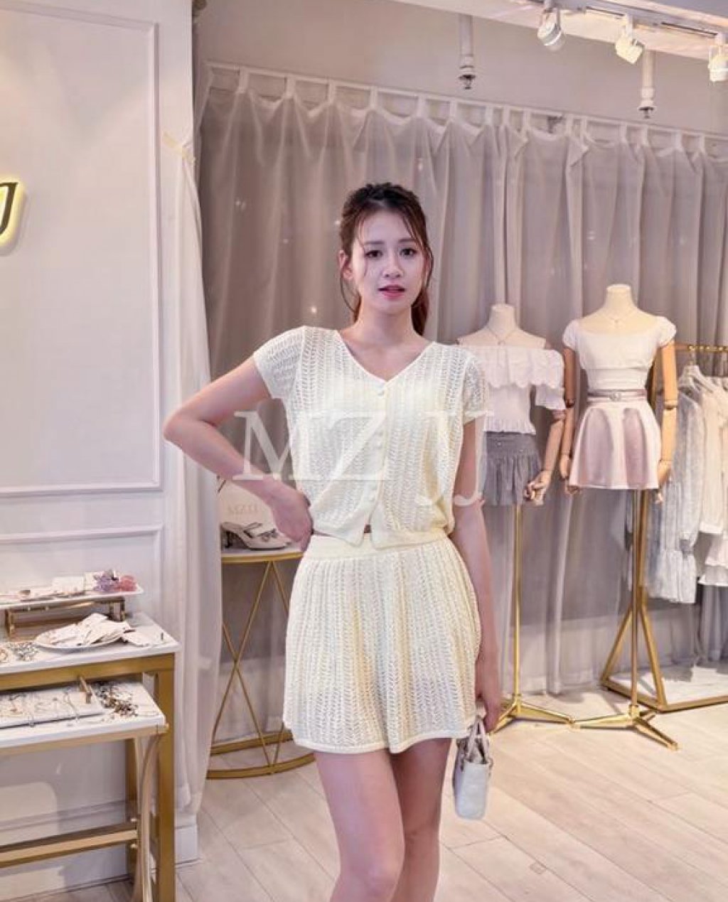 OP14888WH Dress
