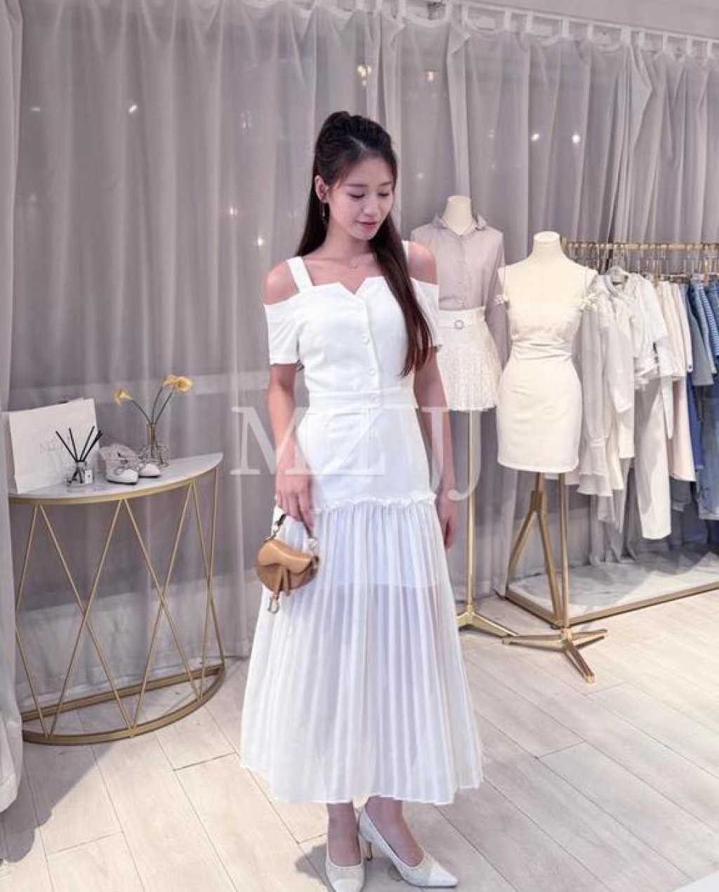 OP14907WH Dress
