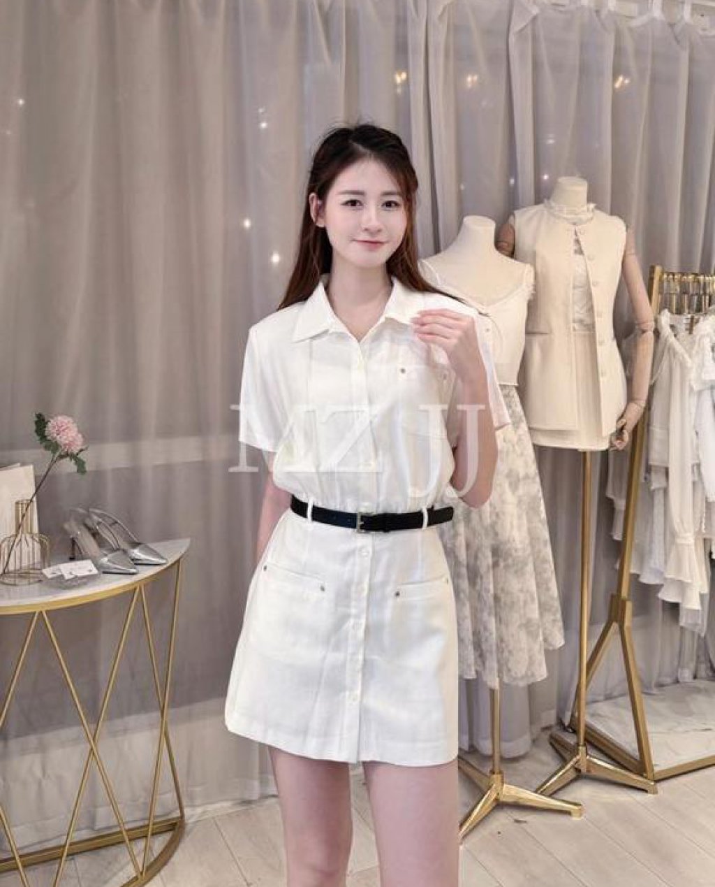 OP14909WH Dress