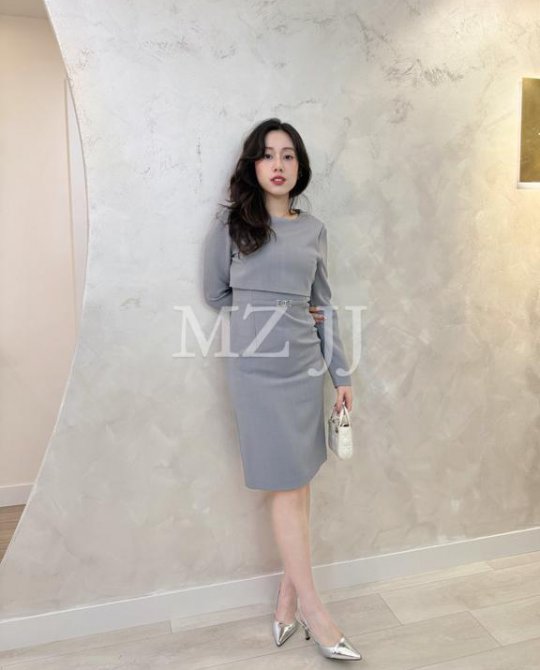 OP14947LGY Dress