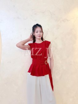 BL15034RD Blouse