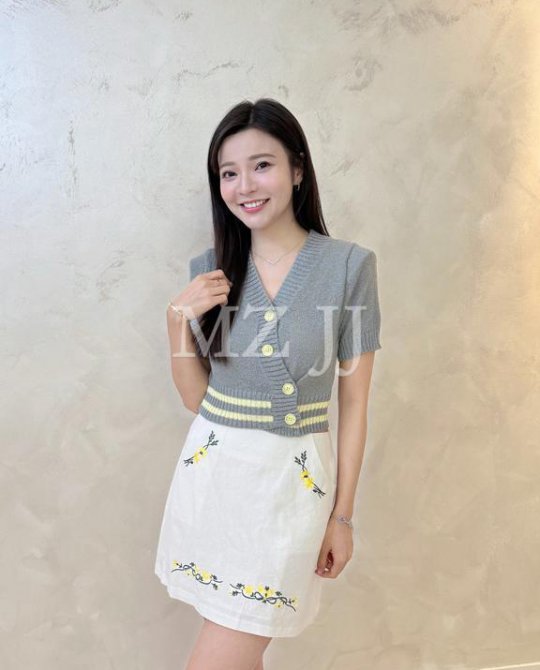 CD10217LGY Cardigan