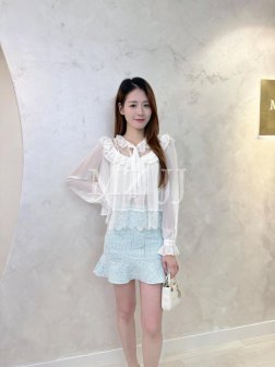 BL14989WH Blouse